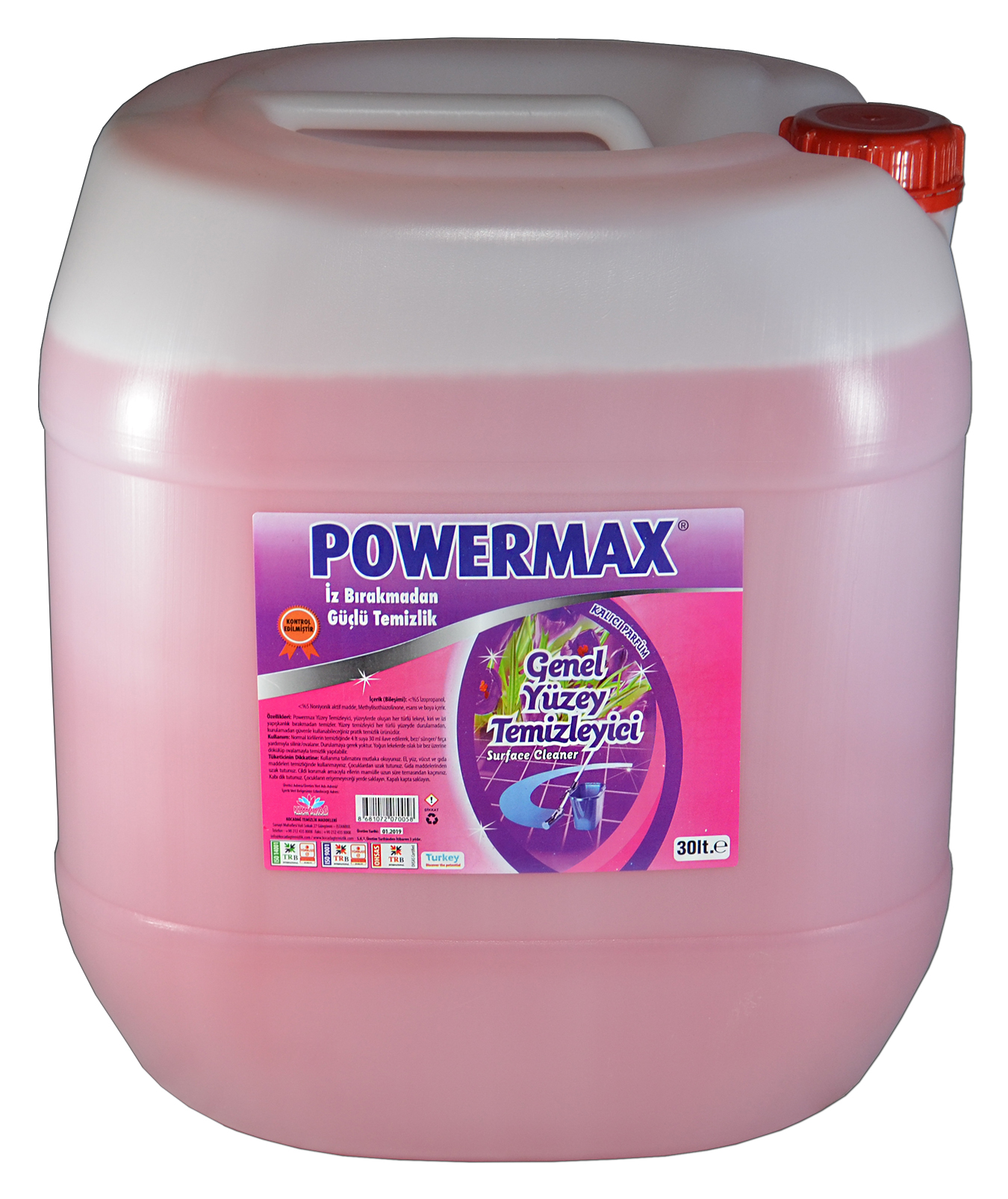 Powermax Genel Yüzey Temizleyici 30 lt